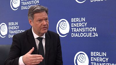 Il Vice Cancelliere tedesco e Ministro dell'Economia e del Clima Robert Habeck