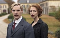Benedict Cumberbatch and Rebecca Hall in Parade's End