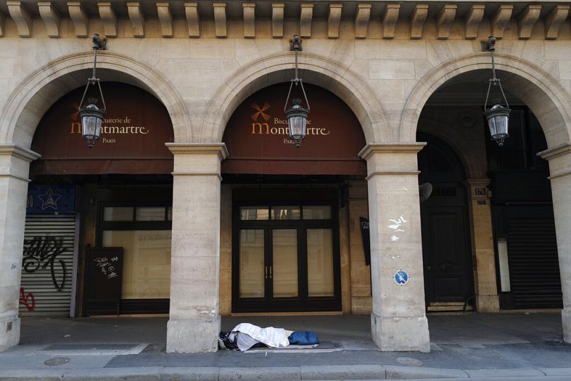 Άστεγος στη Γαλλία
