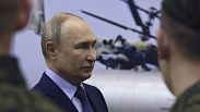 Wladimir Putin äußerte sich bei einem Besuch bei Piloten der russischen Luftwaffe.