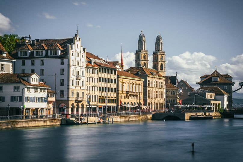 The twin-towered Grossmünster cathedral is a must-visit in Zurich's centre