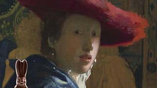 Johannes Vermeer, Girl with a Red Hat (ca. 1665–67).