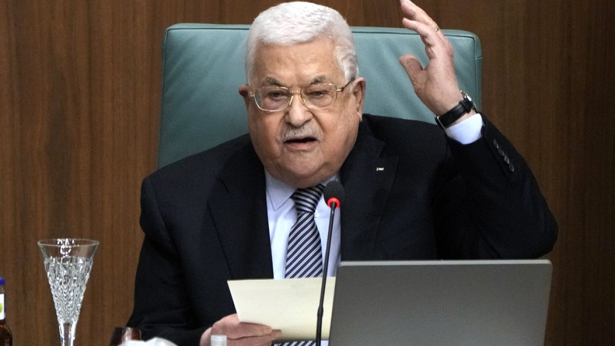 Filistin yönetimi lideri Mahmud Abbas