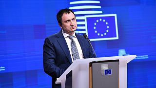 Mykola Solskyi, ministre ukrainien de l'agriculture, s'est rendu à Bruxelles à plusieurs reprises pour discuter du commerce agricole.