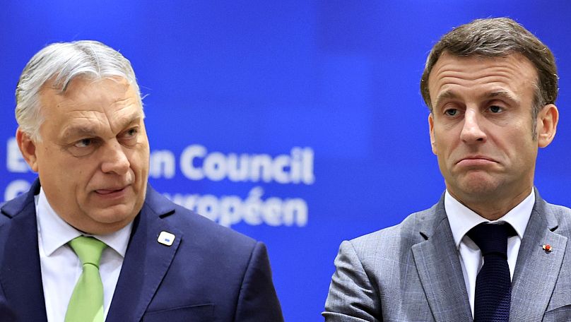 Die Staats- und Regierungschefs der EU, darunter Ungarns Viktor Orban und Frankreichs Emmanuel Macron, müssen einen Kandidaten für die Präsidentschaft der Kommission auswählen