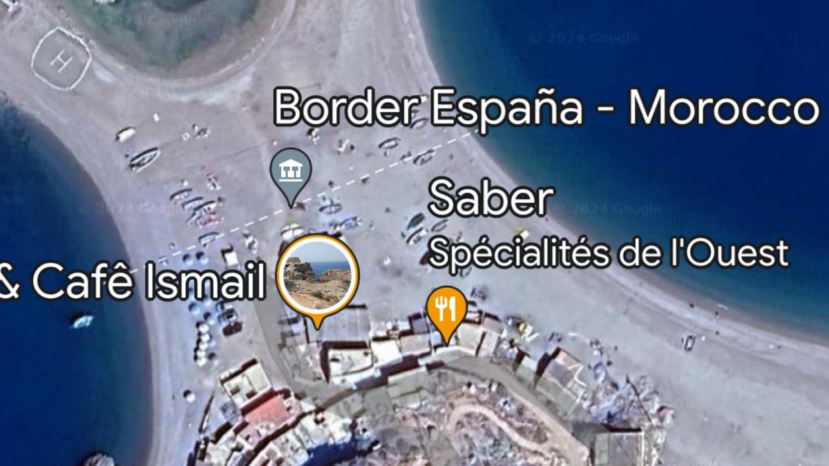 مرز اسپانیا و مراکش در قمیره