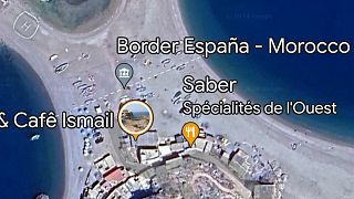 مرز اسپانیا و مراکش در قمیره
