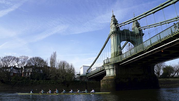 ‘National disgrace’: Oxford coach blasts Thames pollution ahead of Boat Race with Cambridge