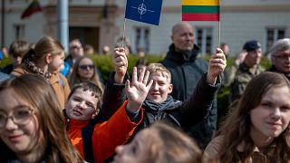 В Вильнюсе отметили 20-летие членства в НАТО.