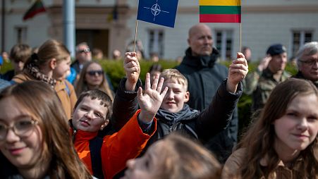 В Вильнюсе отметили 20-летие членства в НАТО.
