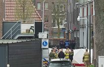 الشرطة الهولندية مكان الحادث