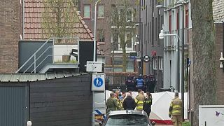 الشرطة الهولندية مكان الحادث