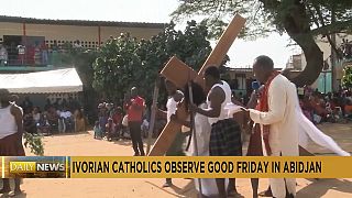 Ivorian Catholics observe Good Friday in Abidjan