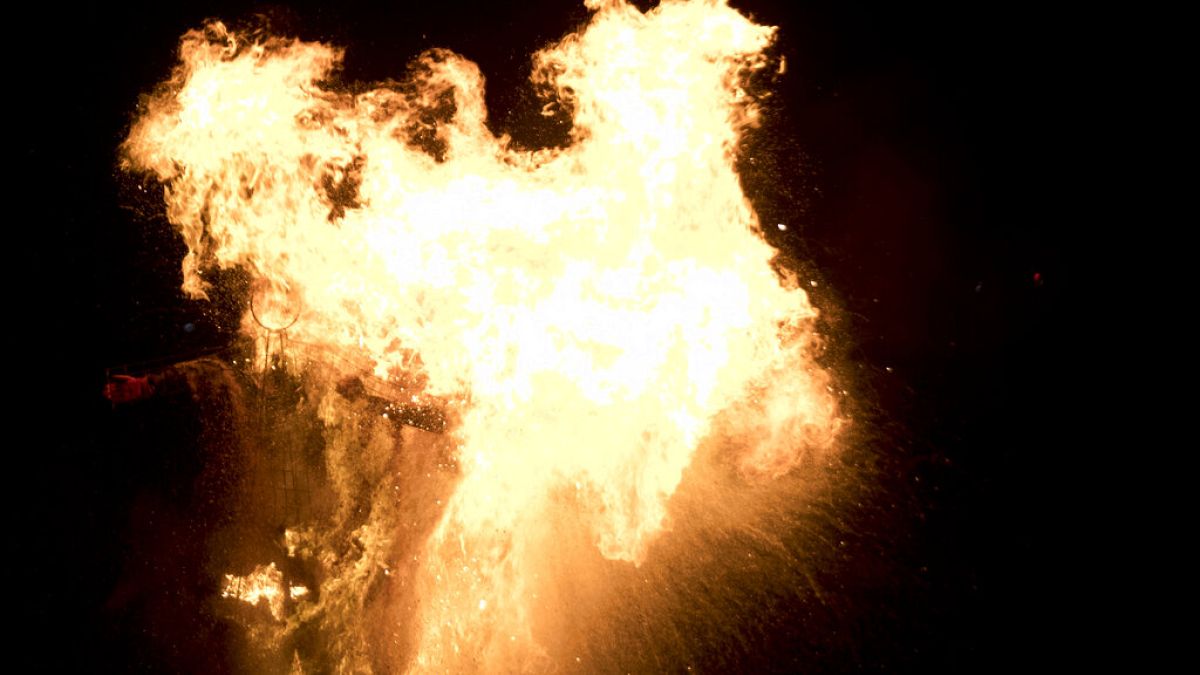 To κάψιμο του Ιούδα αποτελεί κοινό έθιμο σε πολλές ευρωπαϊκές χώρες