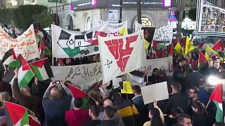 تجمع للفلسطينيين في رام الله إحياء ليوم الأرض