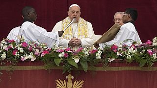 Papa celebrou missa de Páscoa