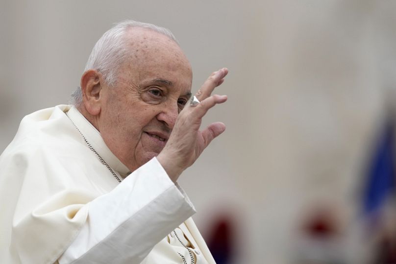 Papst Franziskus am Ostersonntag, den 31. März 2024