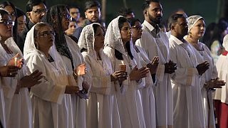 Pakisztáni keresztények Karachiban - 2024 március 31. 