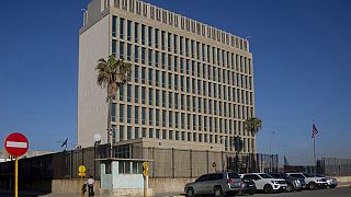 Küba'nın başkenti Havana'daki ABD Büyükelçiliği