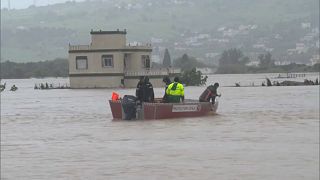 فيضانات في مدينة تطوان المغربية. 2024/03/31