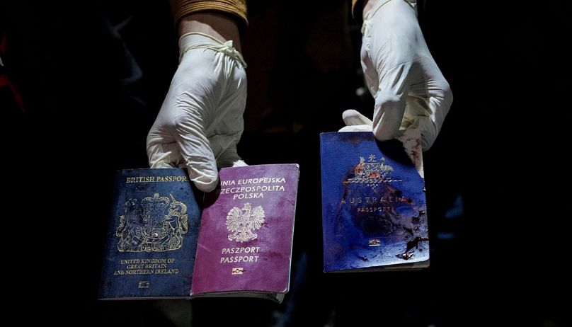 British, Polish, and Australian passports