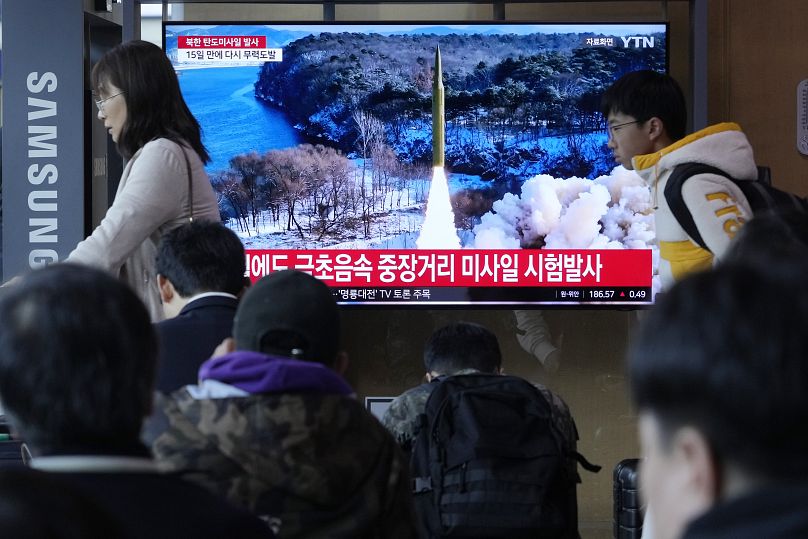 آزمایش موشکی کره شمالی