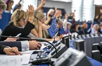 Eurodeputati durante una seduta del Parlamento Ue