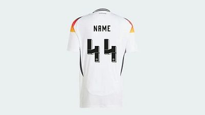 Adidas bans German football fans from purchasing the number 44 kit due to its resemblance to Nazi symbol