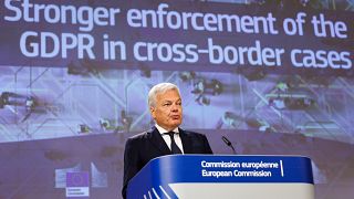 Press conference by Didier Reynders, European Commissioner, on the harmonization of the procedural rules of the General Data Protection Regulation (GDPR)