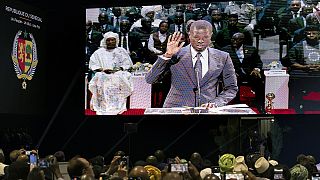 A szenegáli elnök beiktatása