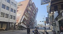 Tayvan'da sabah saat 08.00 sularında 7,2 şiddetinde deprem meydana geldi