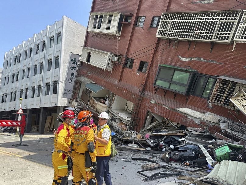 Tayvan arama kurtarma ekipleri, mahsur kalanlara ulaşmak için çalışma başlattı