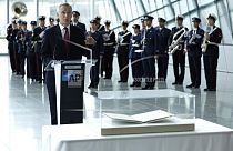 Il Segretario Generale della NATO Jens Stoltenberg al 75° anniversario dell'Alleanza a Bruxelles