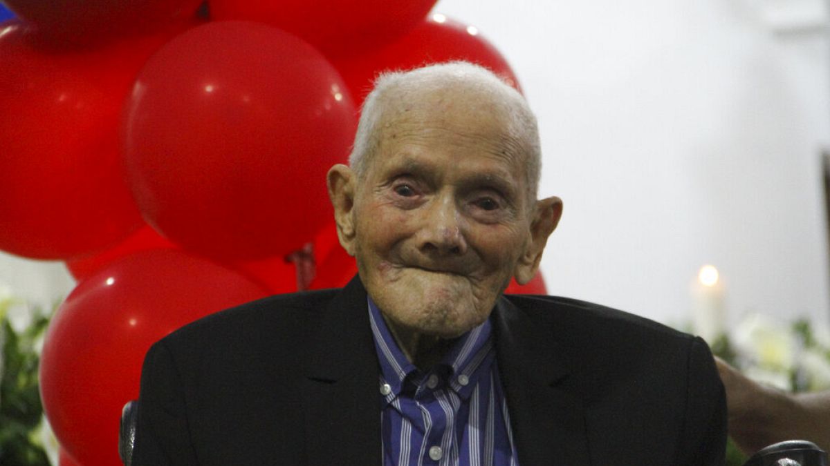 Dünyanın en yaşlı erkeği Juan Vicente Perez Mora