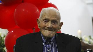 Dünyanın en yaşlı erkeği Juan Vicente Perez Mora