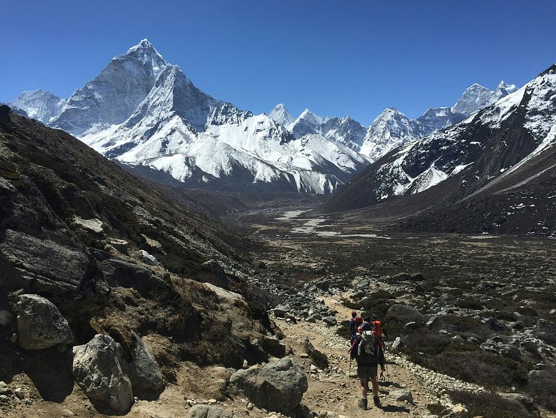 he final stretch goes through the Sagarmatha National Park, a UNESCO World Heritage Site