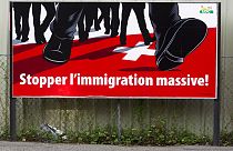  Arşiv: İsviçre Halk Partisi'nin (SVP) 2011'de "kitlesel göçü durdurun" kampanyası