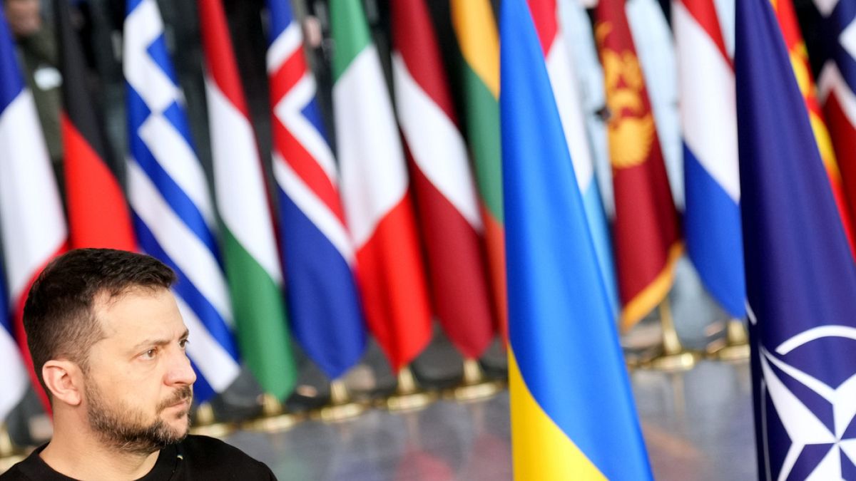 Ο πρόεδρος της Ουκρανίας Βολοντίμιρ Ζελένσκι 