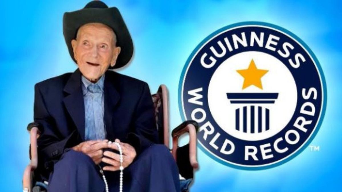 World's oldest man dies two months before his 115th birthday thumbnail