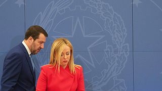 Matteo Salvini e Giorgia Meloni