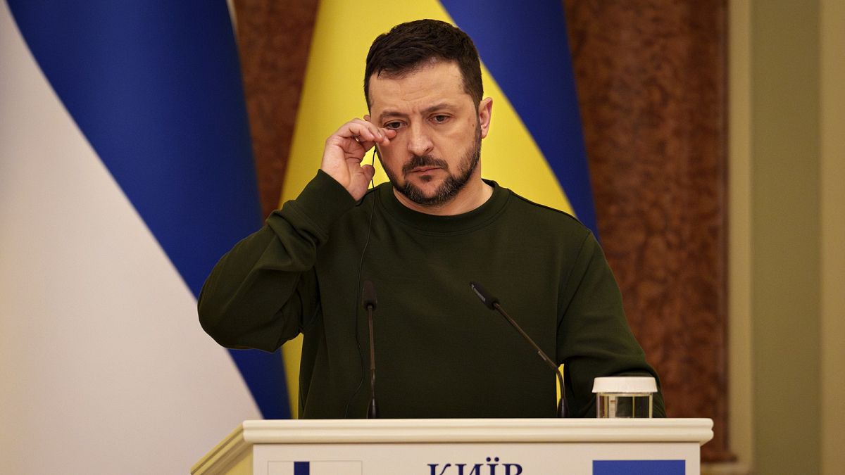 Zelenskyy is Europe's most popular leader but there are big geographical swings, our poll reveals thumbnail