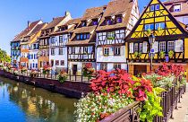 Houses in Alsace, france