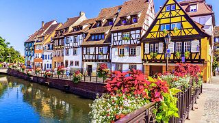 Houses in Alsace, france