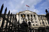 A view of The Bank of England in London, on Sept. 22, 2022.