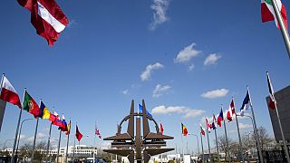 Belçika'nın başkenti Brüksel'deki NATO karargahı