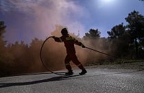 Ejercicios de preparación para incendios este jueves en Grecia