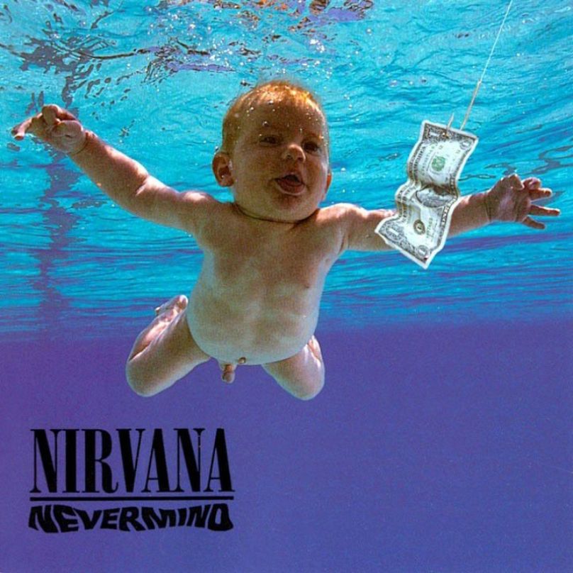 Nirvana's second album, 'Nevermind'
