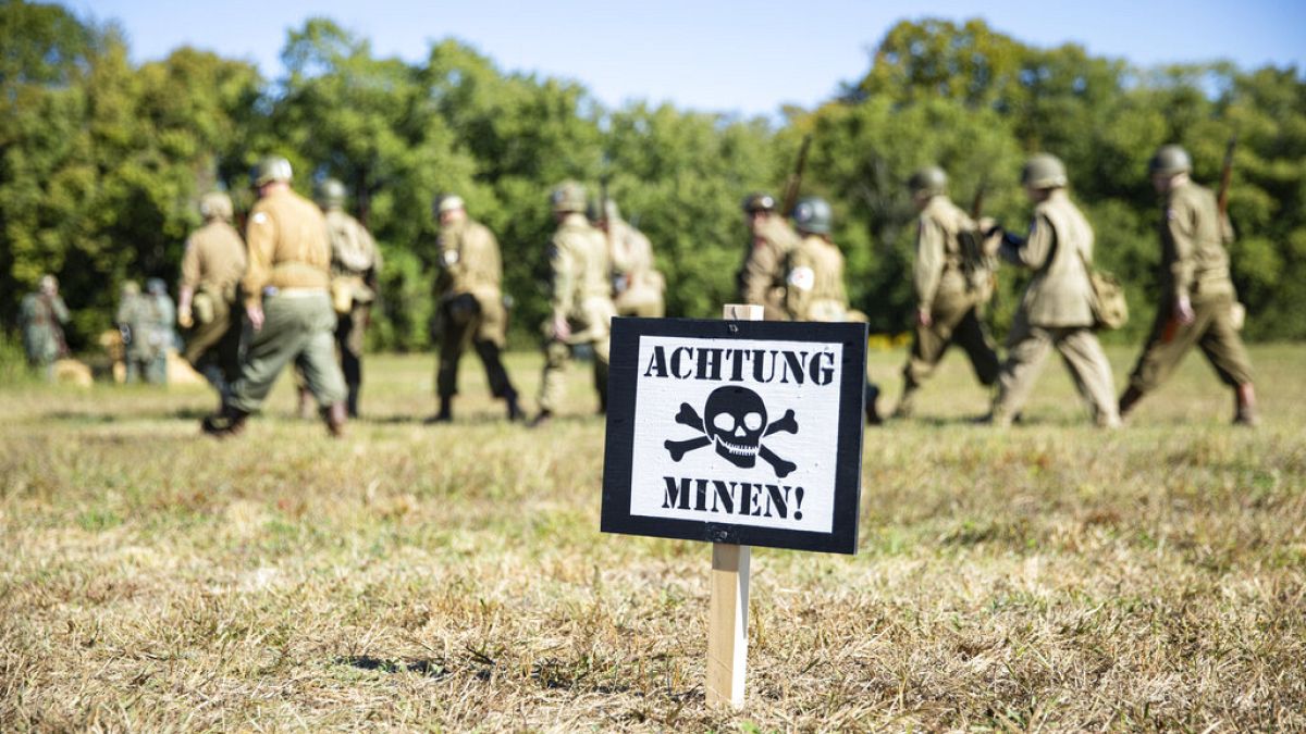 A World War II reenactment event in Bowling Green, Ky., on Saturday, Oct. 1, 2022. 