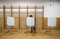 избирательный участок в Братиславе