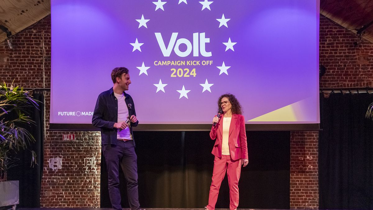 Le parti Volt élit Sophie IN ‘T Veld et l’Allemand Damian Boeselager